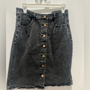Denim skirt